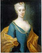 Louis de Silvestre Friederike Alexandrine Grafin von Moszinska oil painting artist